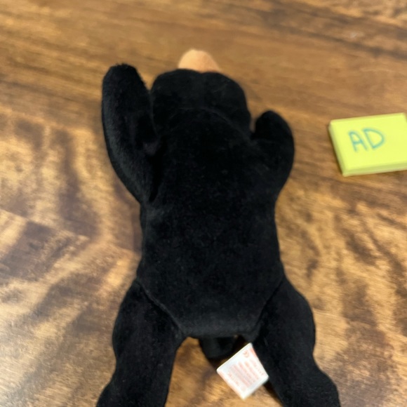 5/$20 BLACKIE the Ty Beanie Baby Bear - Picture 3 of 3